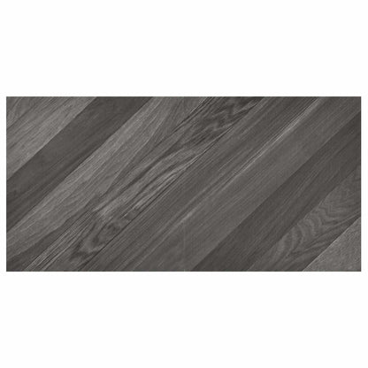 Samolepicí Podlahová Prkna 30,5 X 30,5 Cm 20 Pcs Pvc Pruh Šedý