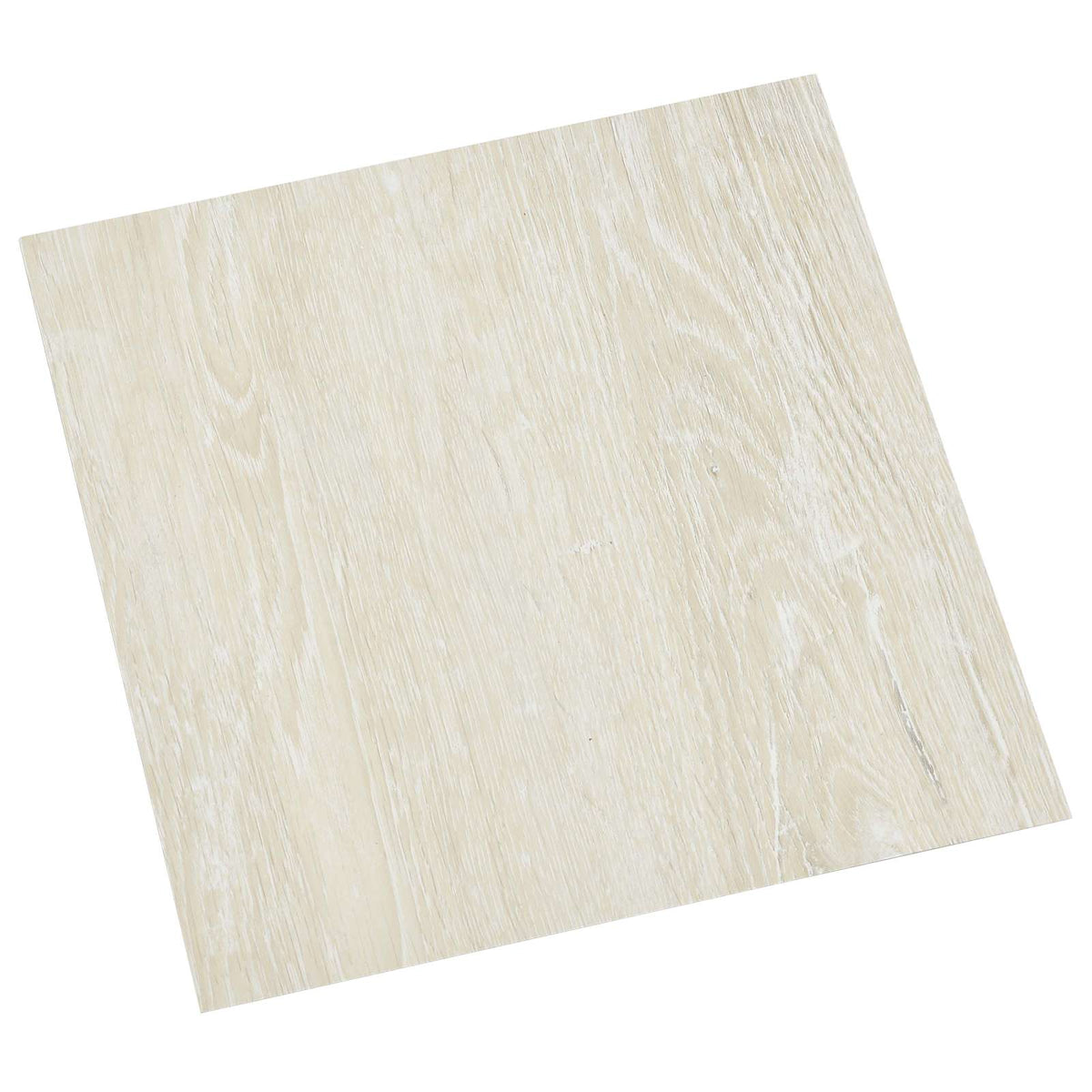 Samolepicí Podlahová Prkna 30,5 X 30,5 Cm 20 Pcs Pvc Krémová