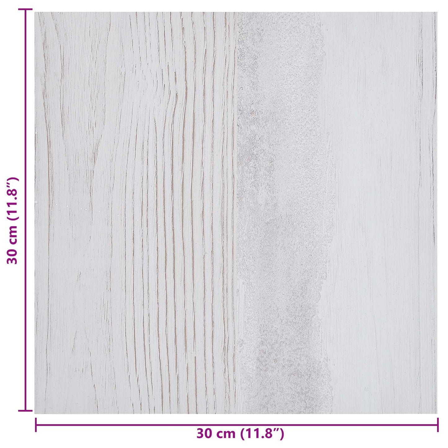 Samolepicí Podlahová Prkna 30,5 X 30,5 Cm 20 Pcs Pvc