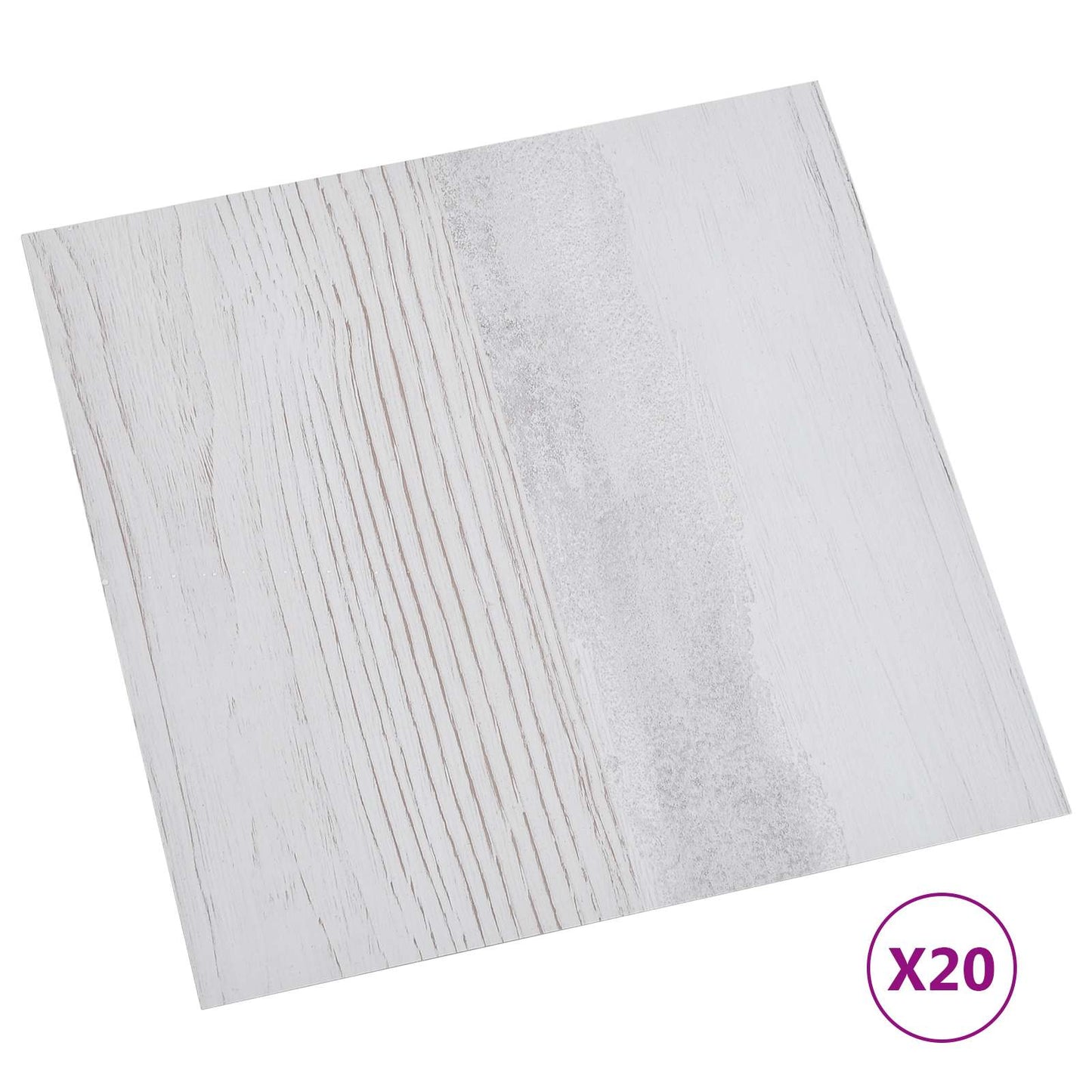 Samolepicí Podlahová Prkna 30,5 X 30,5 Cm 20 Pcs Pvc