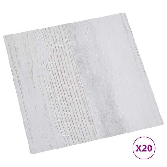 Samolepicí Podlahová Prkna 30,5 X 30,5 Cm 20 Pcs Pvc