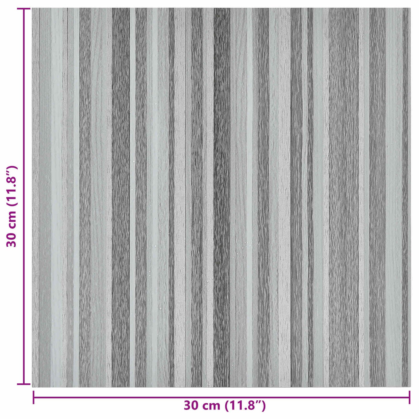 Samolepicí Podlahová Prkna 30,5 X 30,5 Cm 20 Pcs Pvc