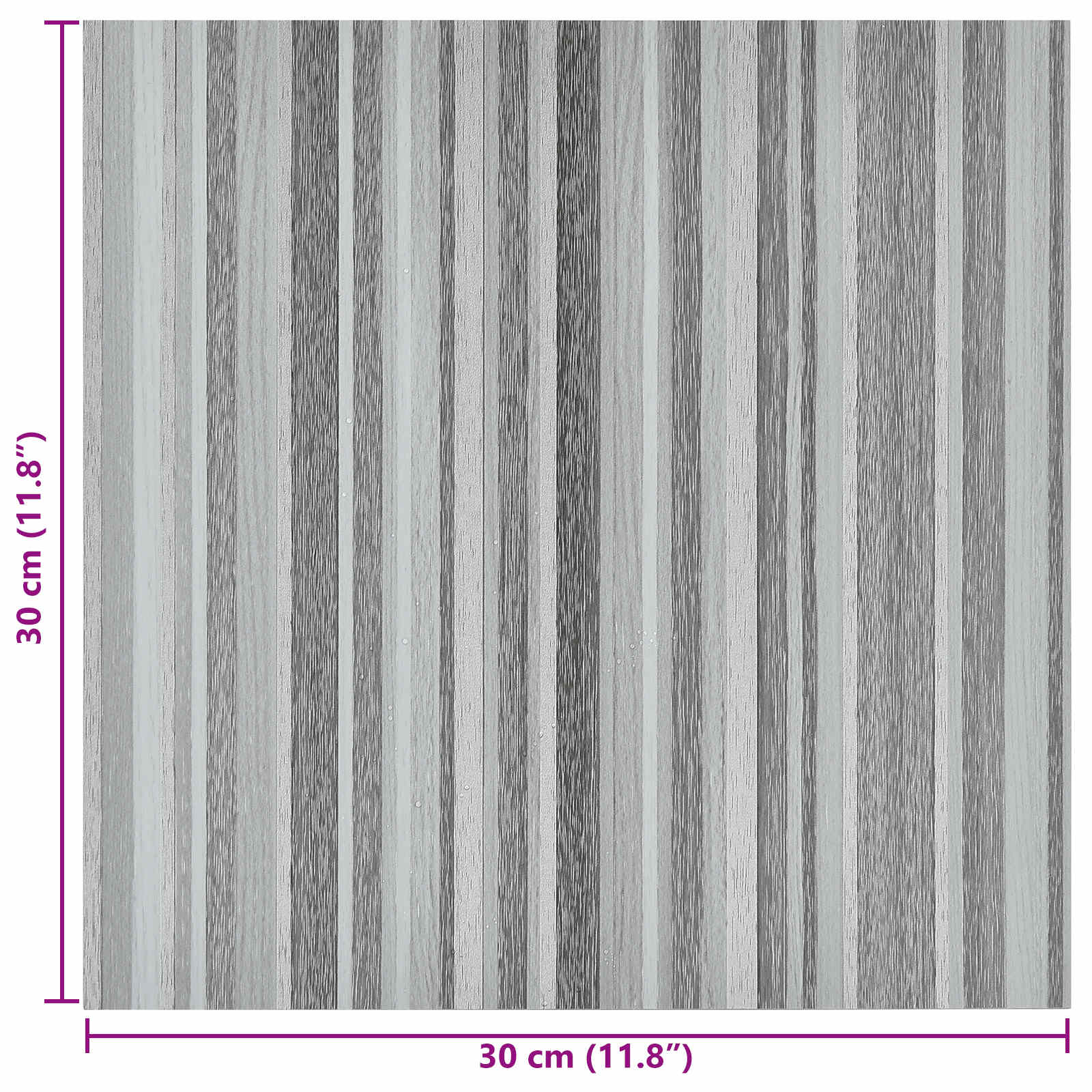 Samolepicí Podlahová Prkna 30,5 X 30,5 Cm 20 Pcs Pvc