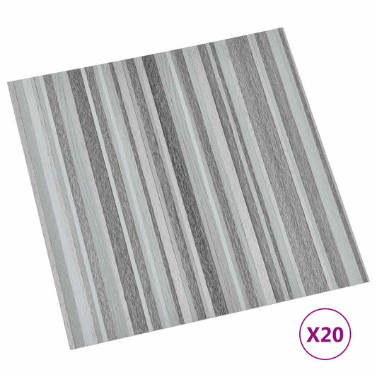 Samolepicí Podlahová Prkna 30,5 X 30,5 Cm 20 Pcs Pvc