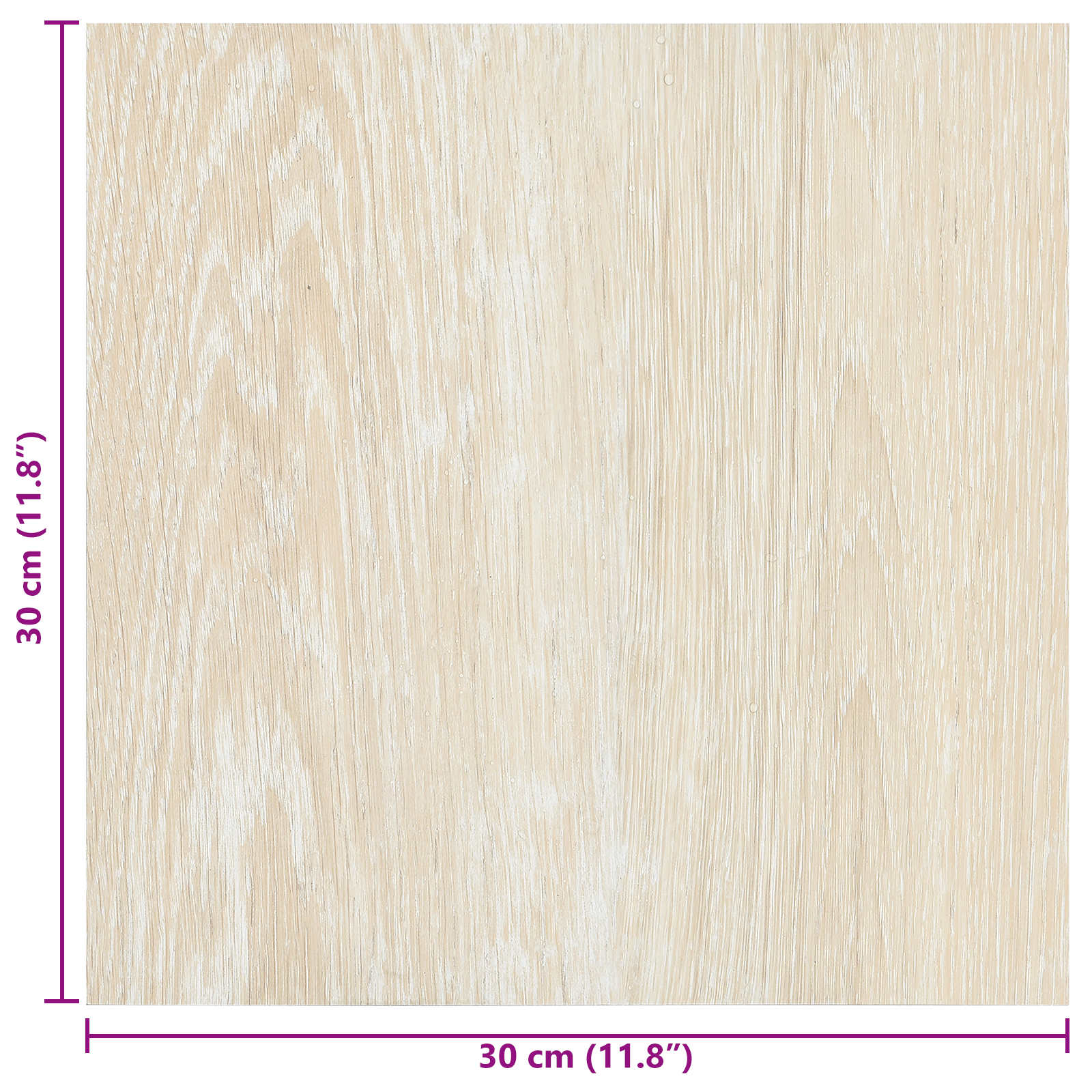 Samolepicí Podlahová Prkna 30,5 X 30,5 Cm 20 Pcs Pvc