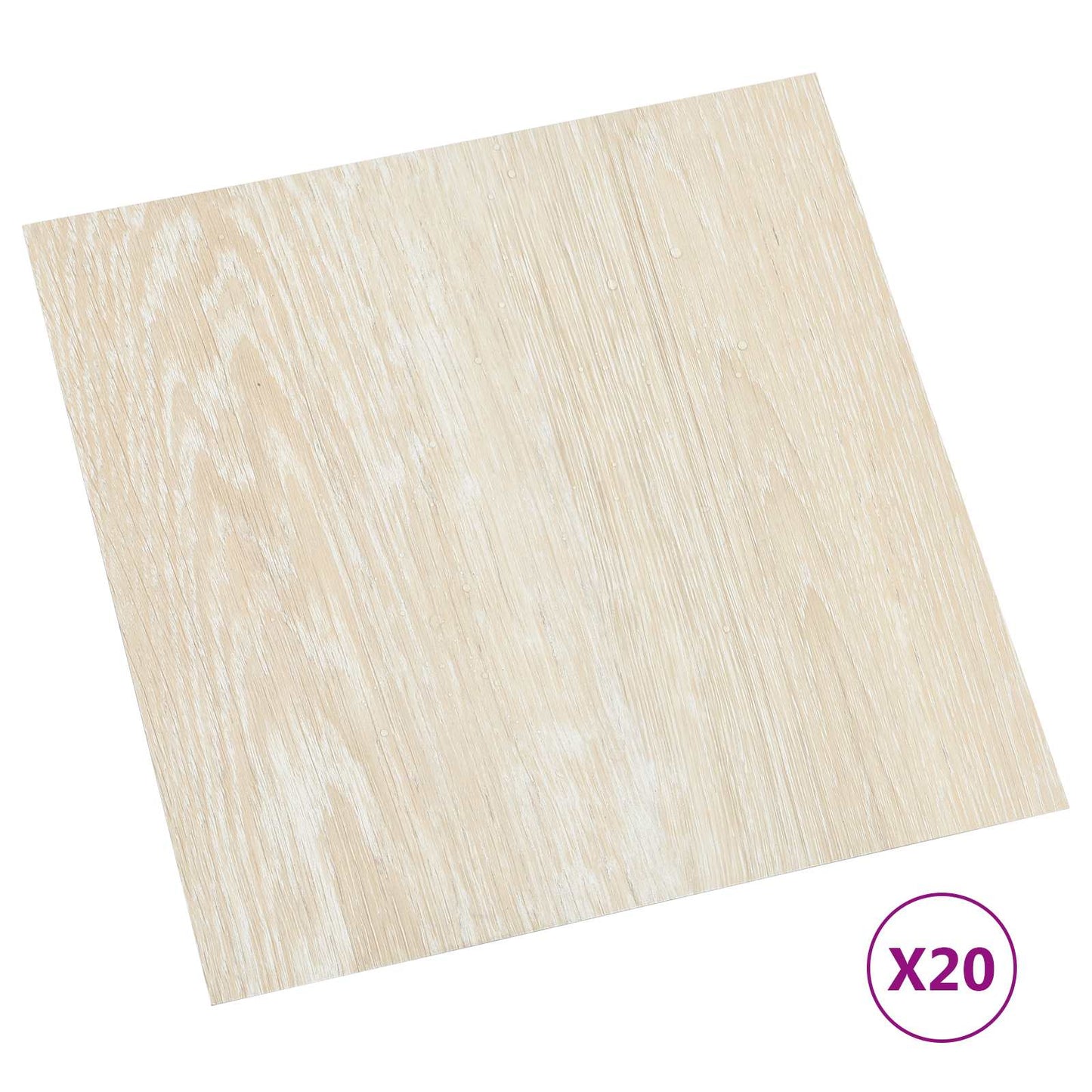 Samolepicí Podlahová Prkna 30,5 X 30,5 Cm 20 Pcs Pvc
