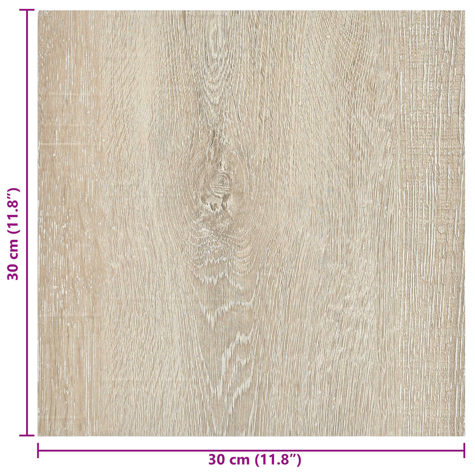 Samolepicí Podlahová Prkna 30,5 X 30,5 Cm 20 Pcs Pvc