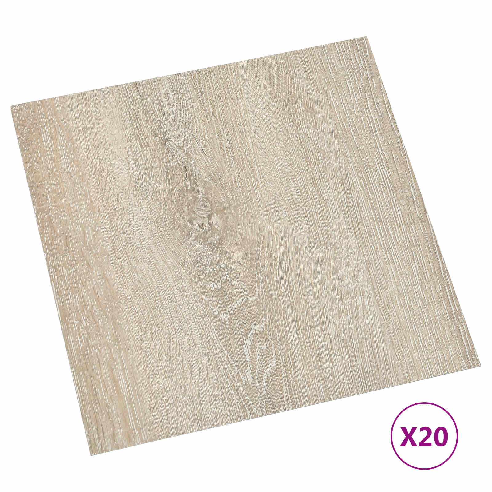Samolepicí Podlahová Prkna 30,5 X 30,5 Cm 20 Pcs Pvc