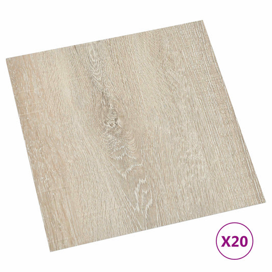 Samolepicí Podlahová Prkna 30,5 X 30,5 Cm 20 Pcs Pvc