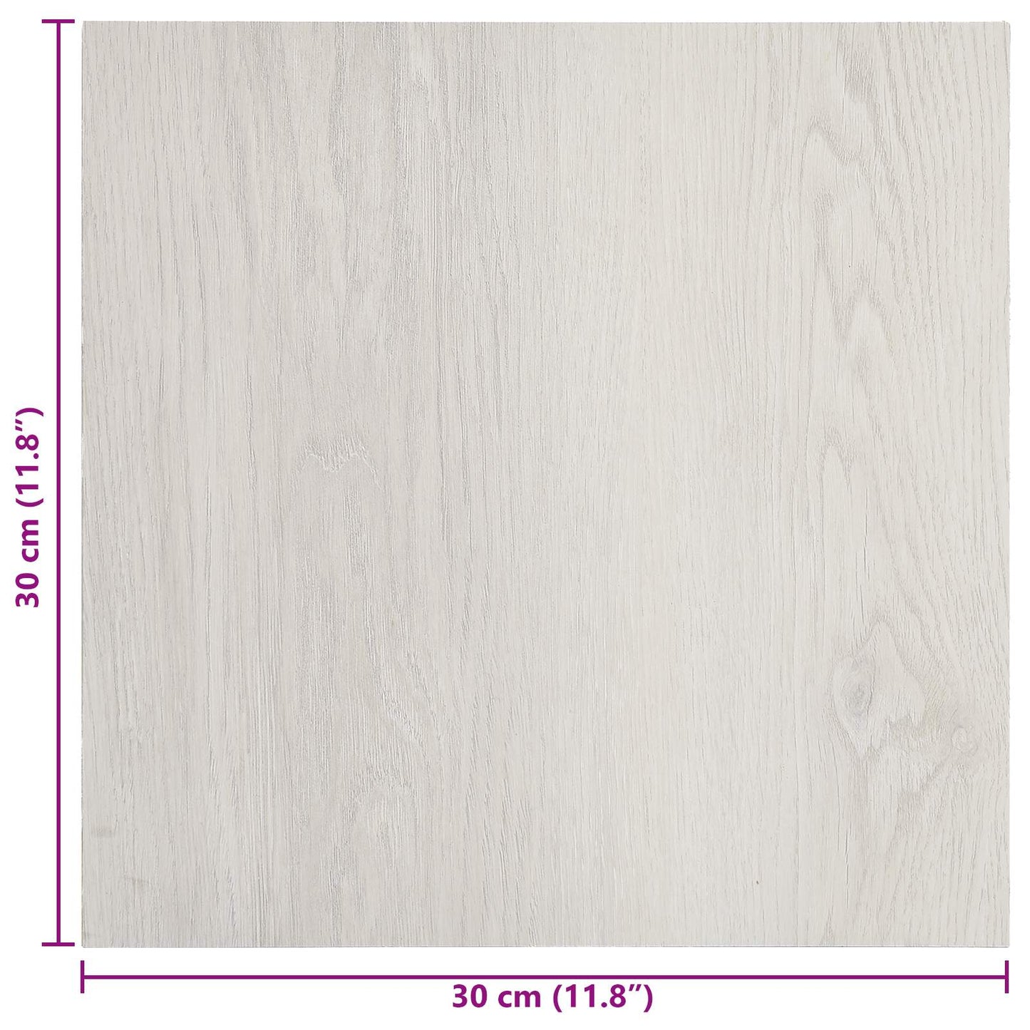 Samolepicí Podlahová Prkna 30,5 X 30,5 Cm 20 Pcs Pvc
