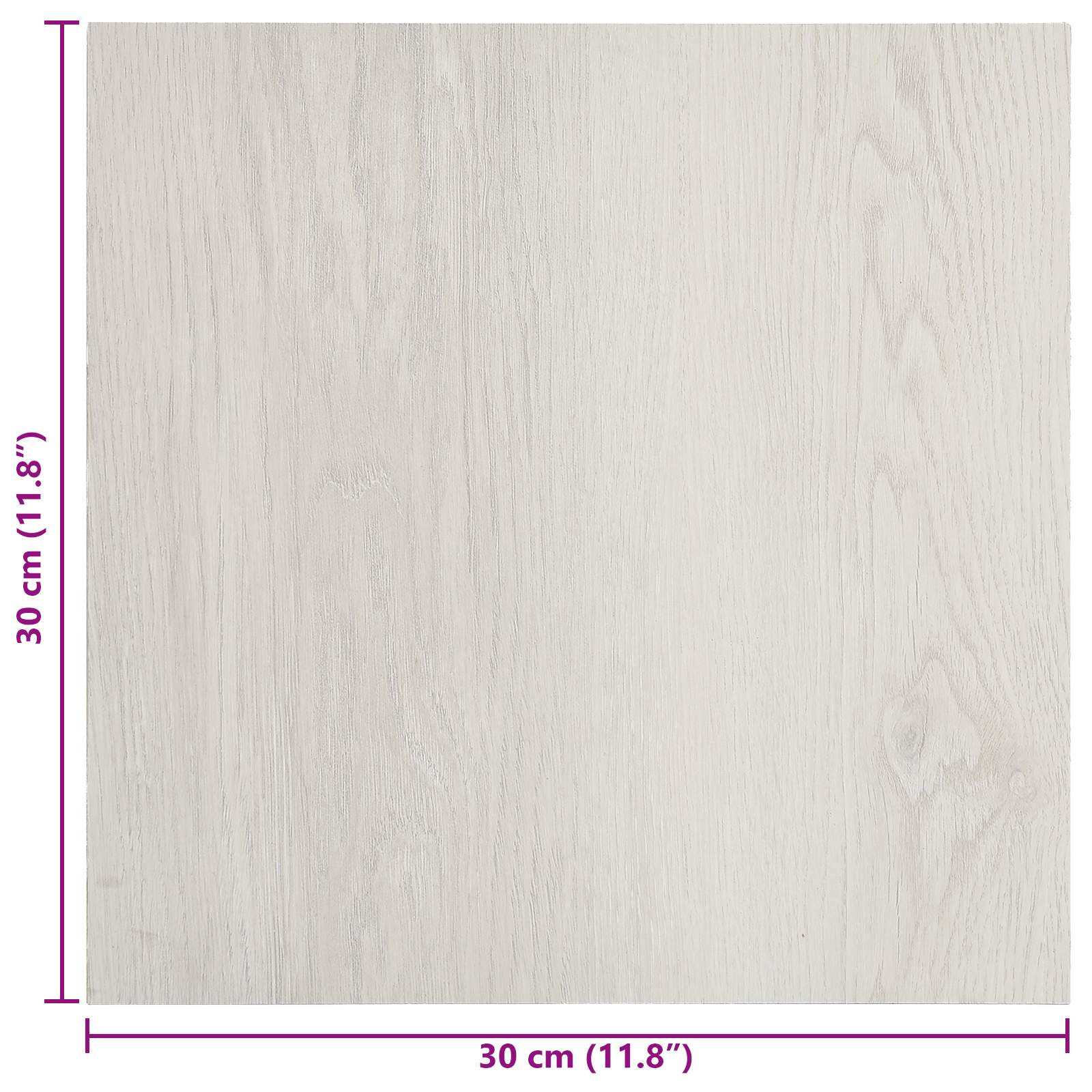 Samolepicí Podlahová Prkna 30,5 X 30,5 Cm 20 Pcs Pvc