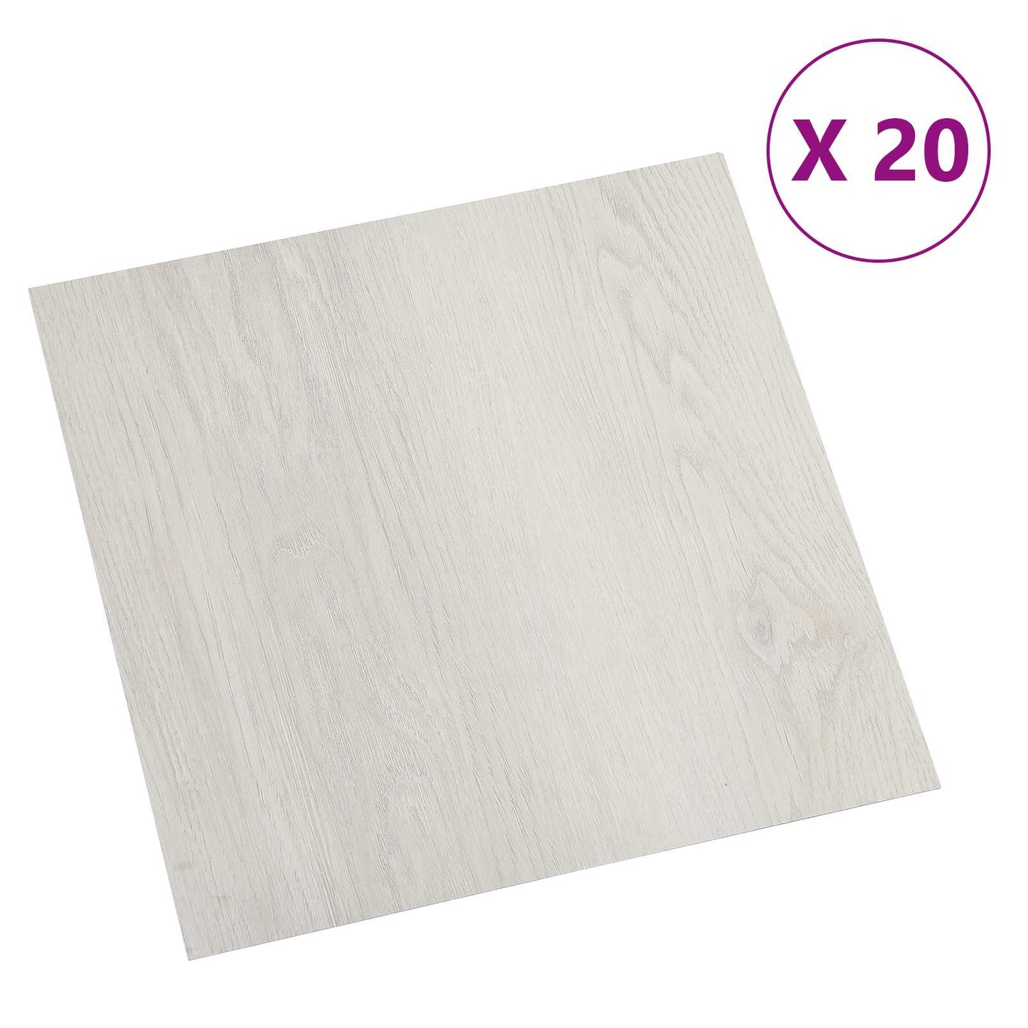 Samolepicí Podlahová Prkna 30,5 X 30,5 Cm 20 Pcs Pvc