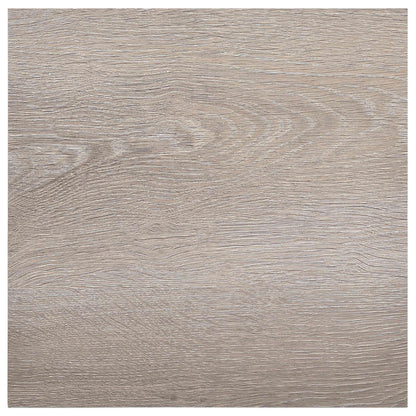 Samolepicí Podlahová Prkna 30,5 X 30,5 Cm 20 Pcs Pvc Taupe