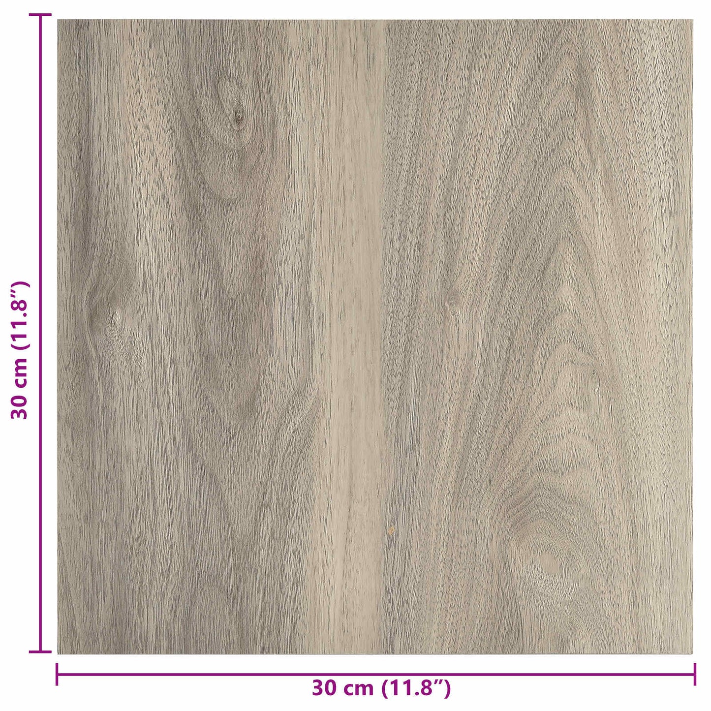 Samolepicí Podlahová Prkna 30,5 X 30,5 Cm 20 Pcs Pvc
