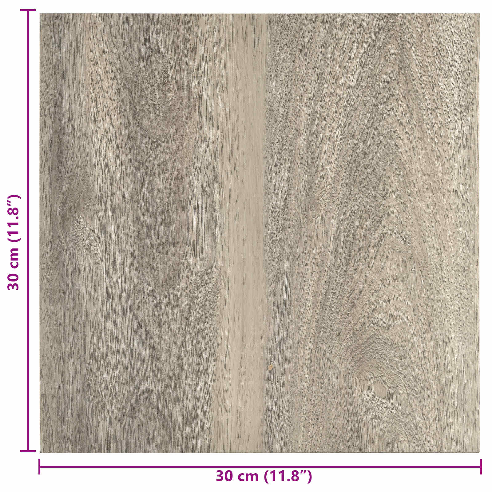 Samolepicí Podlahová Prkna 30,5 X 30,5 Cm 20 Pcs Pvc