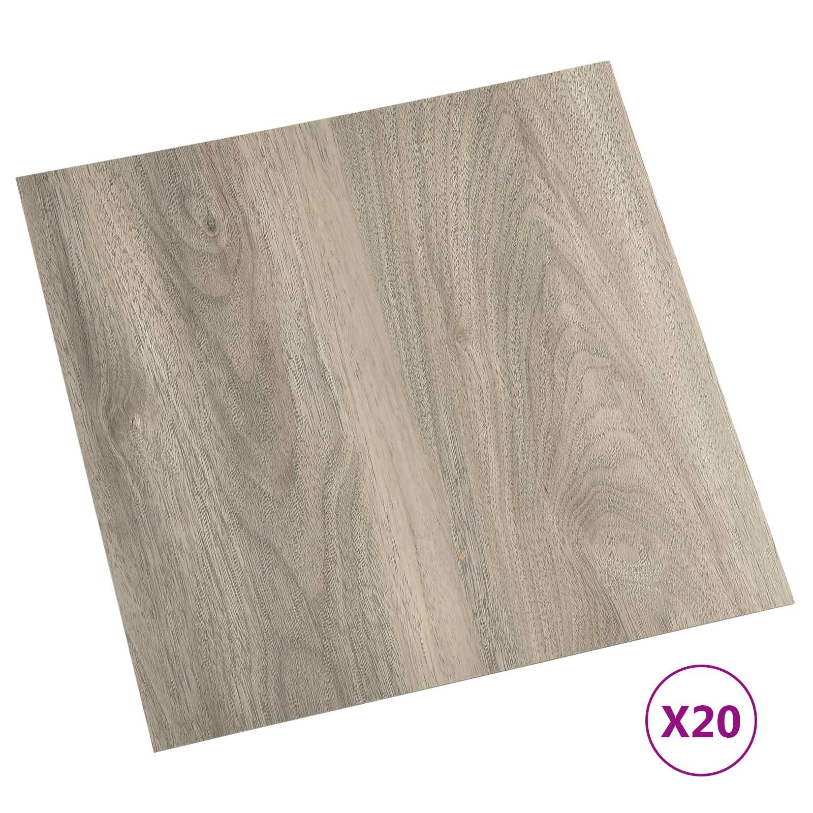Samolepicí Podlahová Prkna 30,5 X 30,5 Cm 20 Pcs Pvc