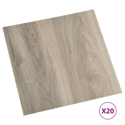 Samolepicí Podlahová Prkna 30,5 X 30,5 Cm 20 Pcs Pvc