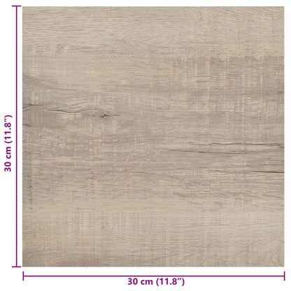 Samolepicí Podlahová Prkna 30,5 X 30,5 Cm 20 Pcs Pvc