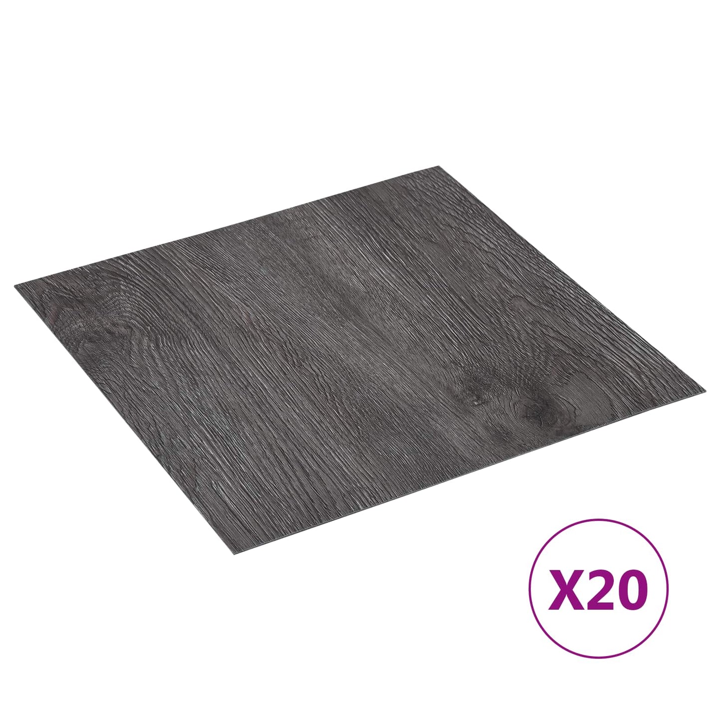 Samolepicí Podlahová Prkna 30,5 X 30,5 Cm 20 Pcs Pvc