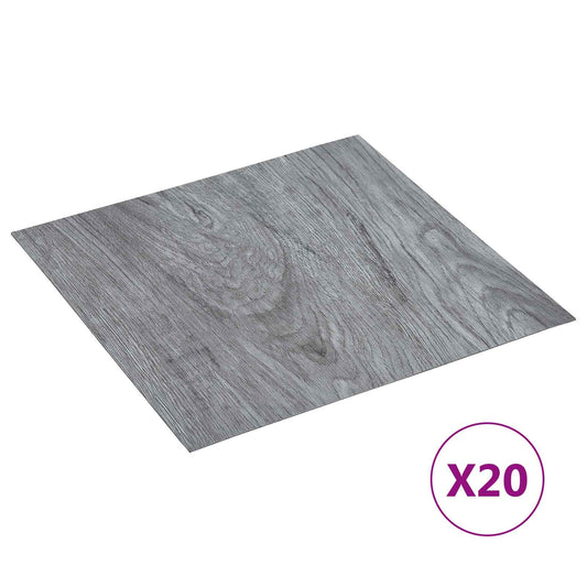 Samolepicí Podlahová Prkna 30,5 X 30,5 Cm 20 Pcs Pvc