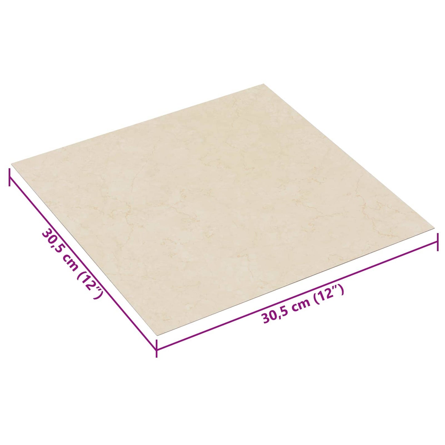 Samolepicí Podlahová Prkna 30,5 X 30,5 Cm 20 Pcs Pvc