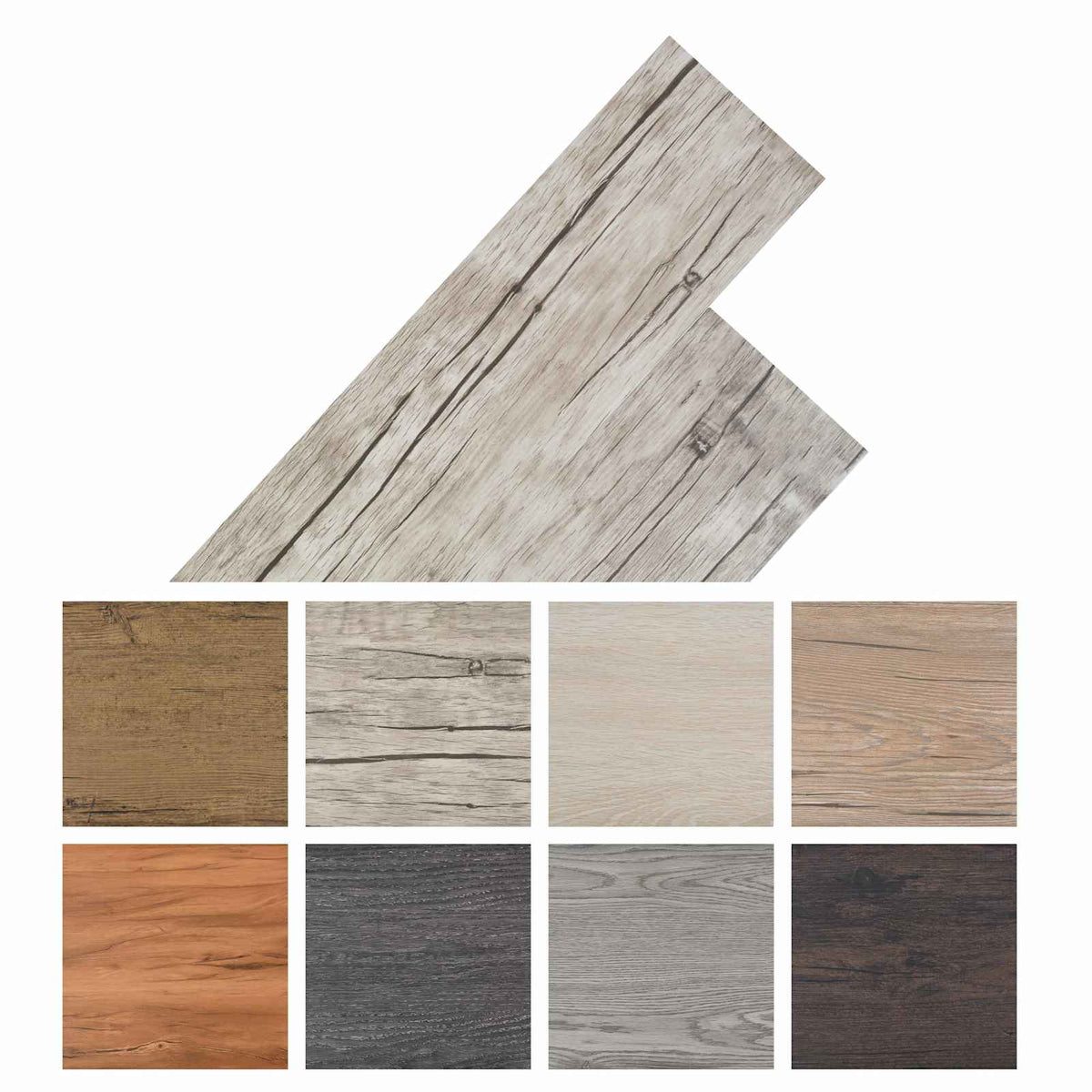 Samolepicí Pvc Podlahová Prkna 30,5 X 61 Cm 28 Pcs Pvc