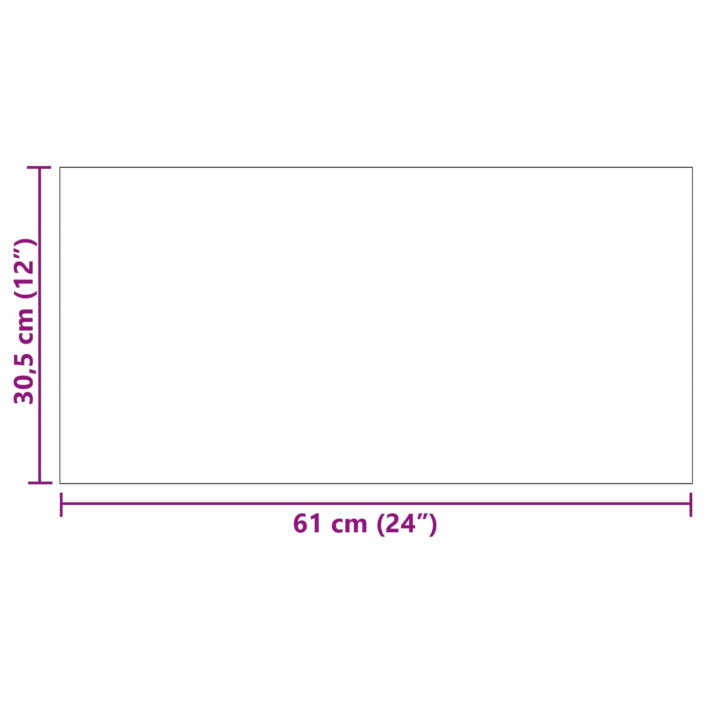 Samolepicí Pvc Podlahová Prkna 30,5 X 61 Cm 28 Pcs Pvc