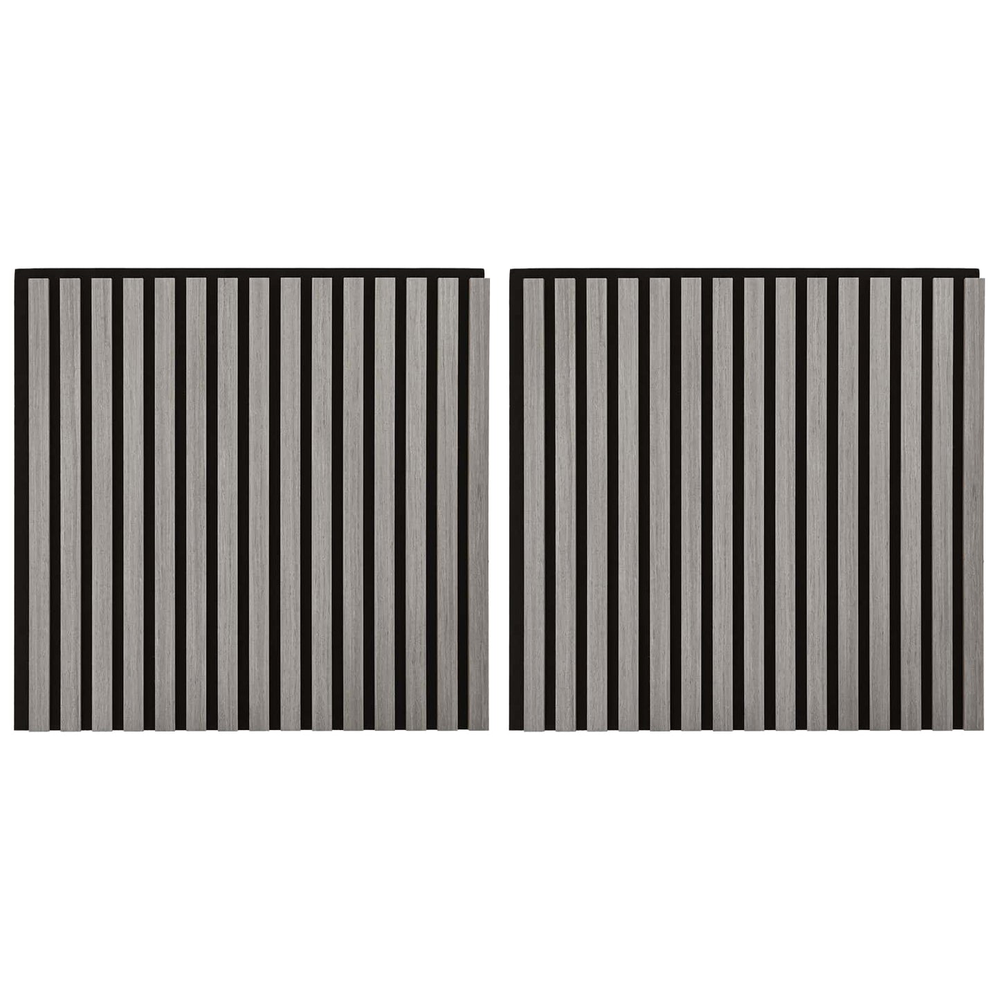 Nástěnné Panely 2 Pcs Šedá 60,5 X 60 Cm