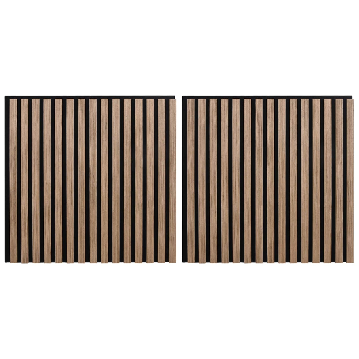 Nástěnné Panely 2 Pcs Hnědá 60,5 X 60 Cm