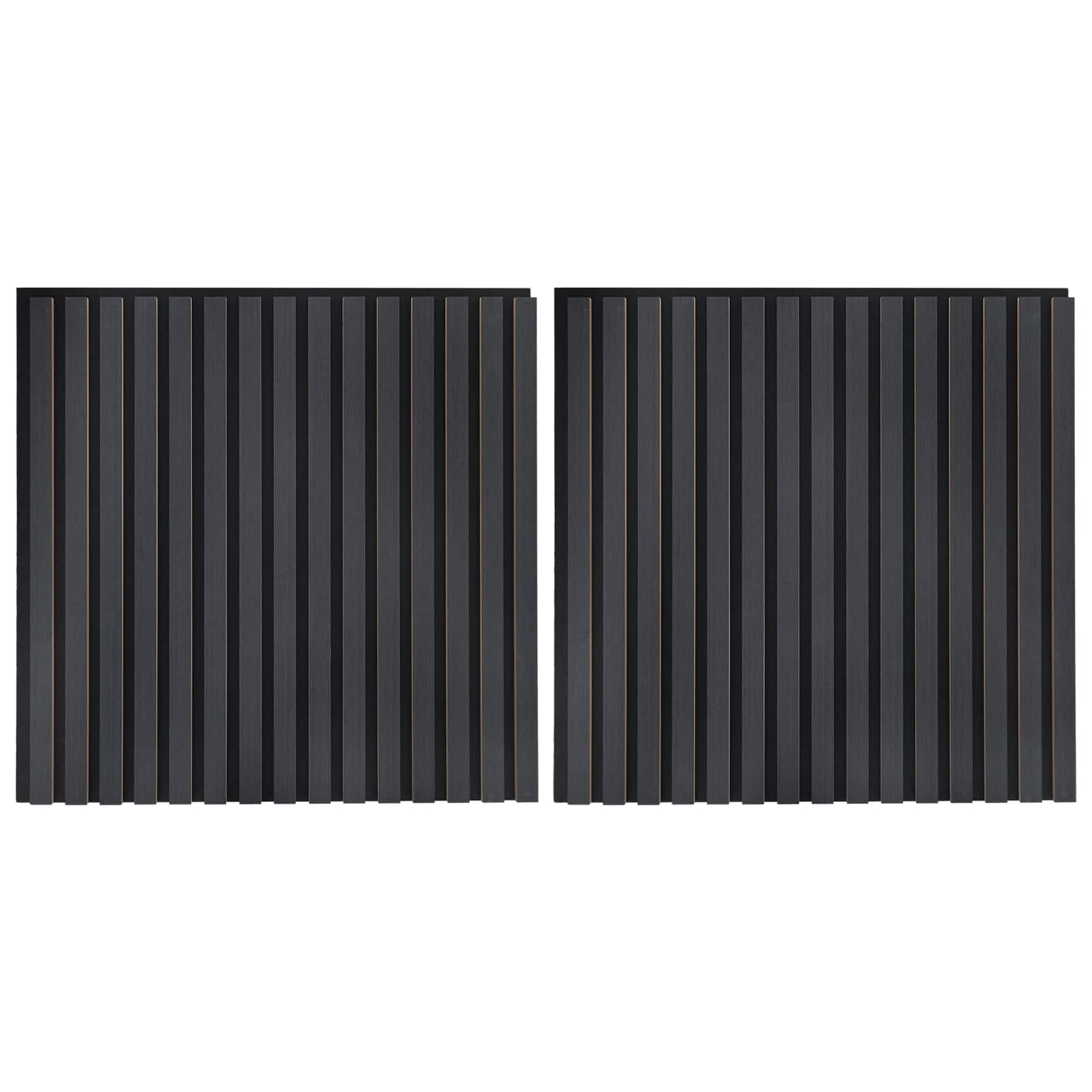 Nástěnné Panely 2 Pcs Antracitová 60,5 X 60 Cm