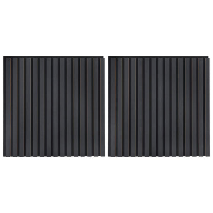 Nástěnné Panely 2 Pcs Antracitová 60,5 X 60 Cm