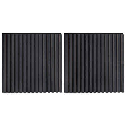 Nástěnné Panely 2 Pcs Antracitová 60,5 X 60 Cm