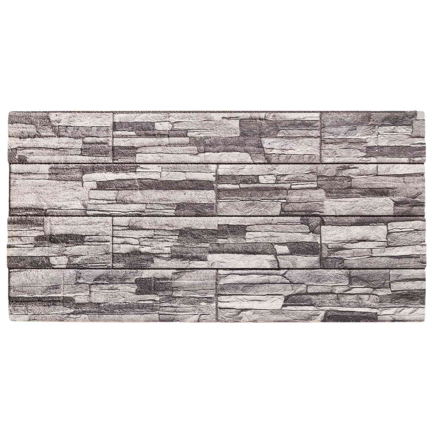 Nástěnné Panely 10 Pcs Tmavě Šedá A Světle Šedá 100 X 50 Cm