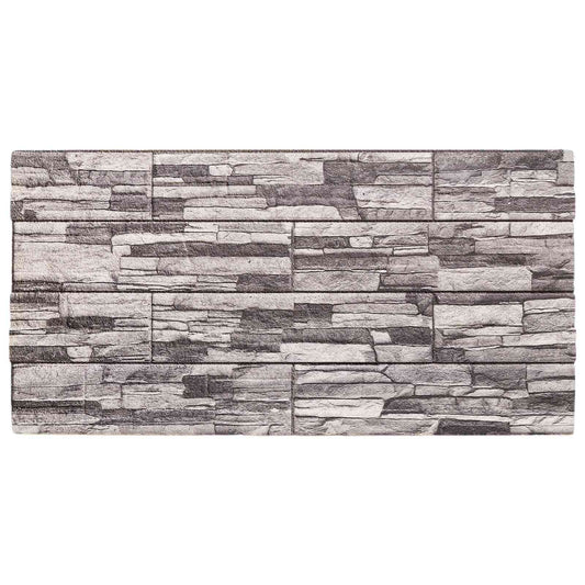 Nástěnné Panely 10 Pcs Tmavě Šedá A Světle Šedá 100 X 50 Cm