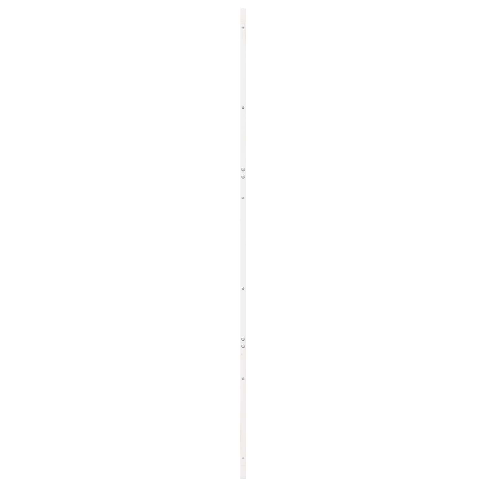 Zavěsné Posuvné Dveře Bílá 100 X 2,5 X 208 Cm