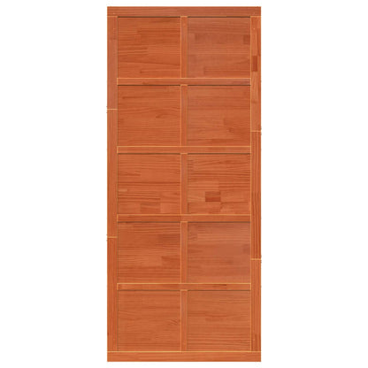 Zavěsné Posuvné Dveře Voskově Hnědá 90 X 2,5 X 208 Cm