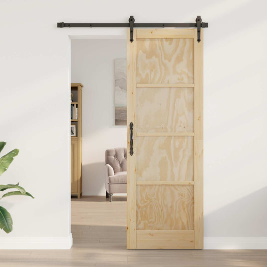 Vnitřní Dveře Přírodní 73,5 X 211 Cm Překližka