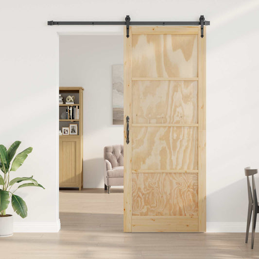 Vnitřní Dveře Přírodní 83 X 232 Cm Překližka