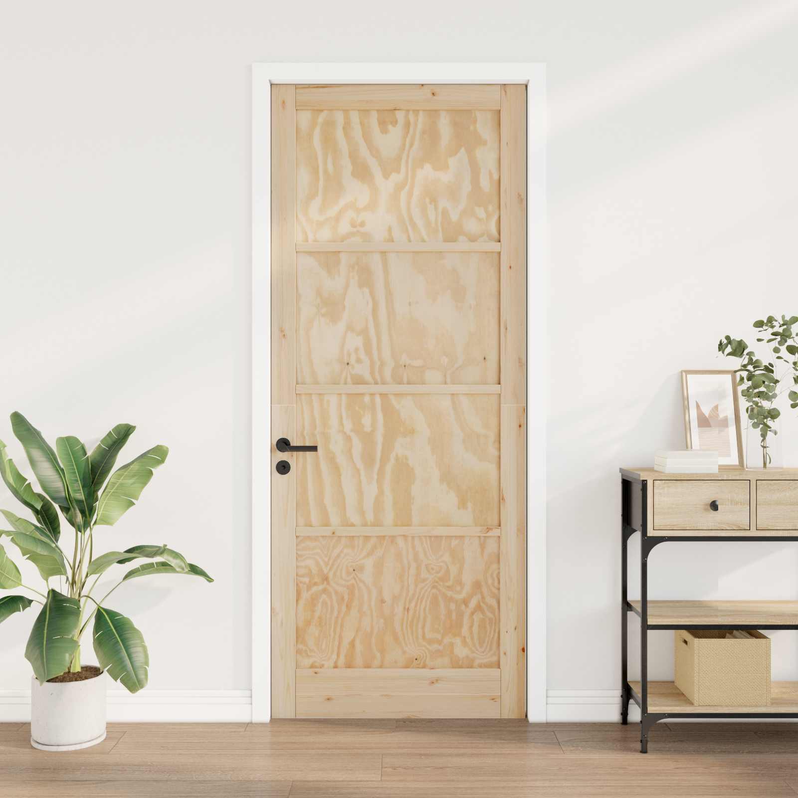 Vnitřní Dveře Přírodní 83 X 232 Cm Překližka