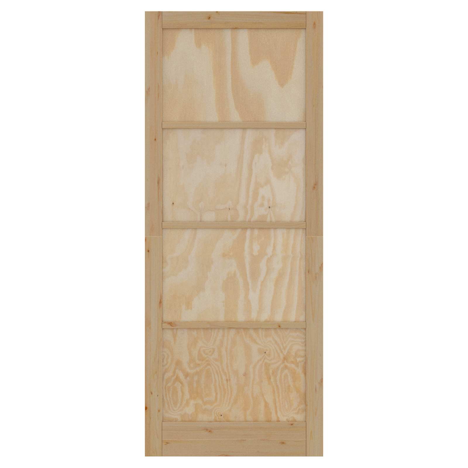 Vnitřní Dveře Přírodní 83 X 232 Cm Překližka