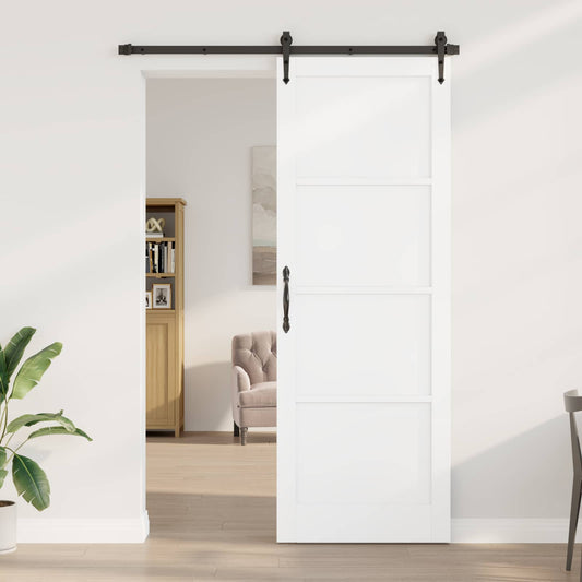 Vnitřní Dveře Bílá 83 X 232 Cm Překližka