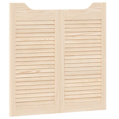 Kyvné Dveře Přírodní 80 X 40 Cm Masivní Borovicové Dřevo