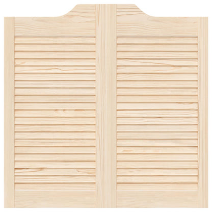 Kyvné Dveře Přírodní 80 X 40 Cm Masivní Borovicové Dřevo