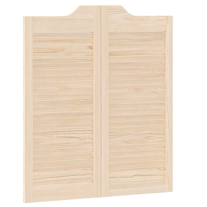 Kyvné Dveře Přírodní 90 X 40 Cm Masivní Borovicové Dřevo