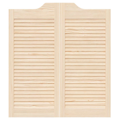 Kyvné Dveře Přírodní 90 X 40 Cm Masivní Borovicové Dřevo