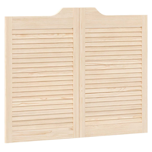 Kyvné Dveře Přírodní 80 X 50 Cm Masivní Borovicové Dřevo