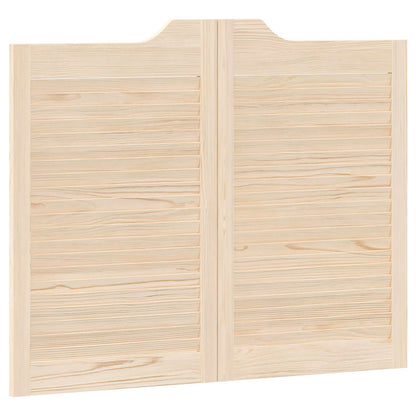 Kyvné Dveře Přírodní 80 X 50 Cm Masivní Borovicové Dřevo