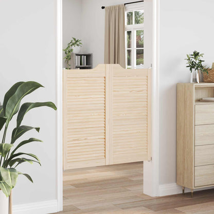Kyvné Dveře Přírodní 100 X 50 Cm Masivní Borovicové Dřevo