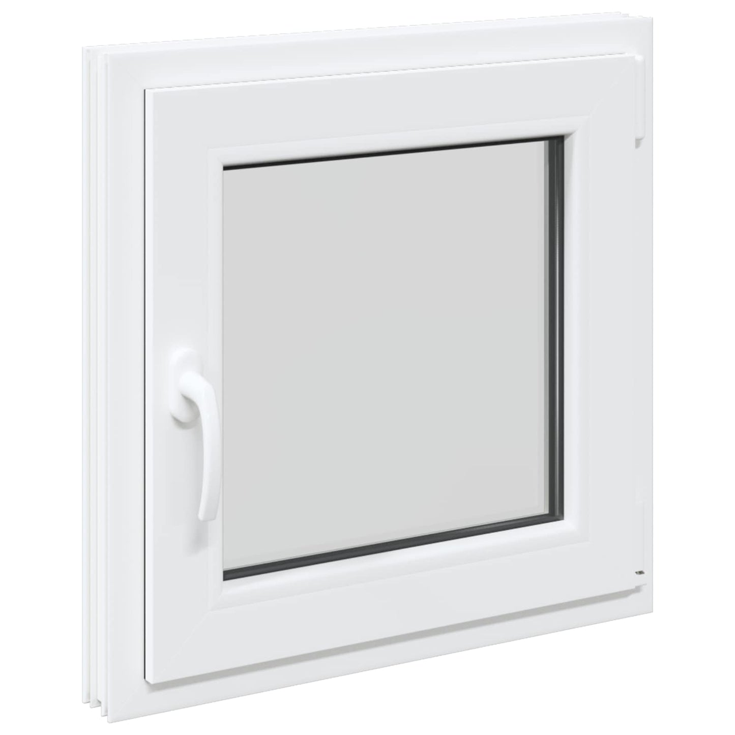 Okeno Do Suterénu Risor 50 X 50 Cm Pvc A Sklo Bílá