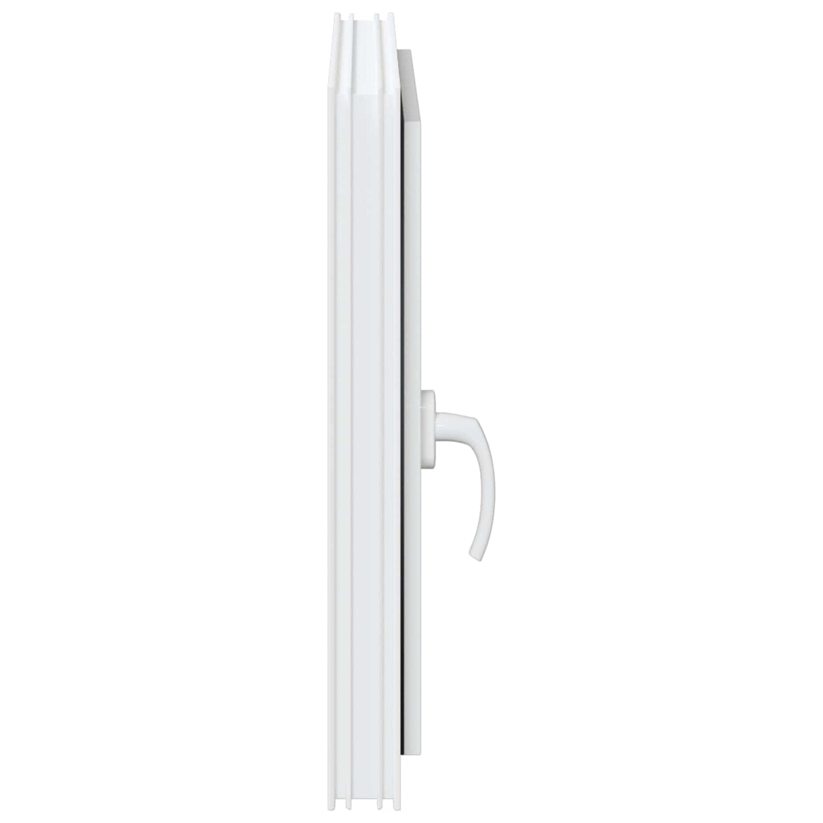 Okeno Do Suterénu Risor 50 X 50 Cm Pvc A Sklo Bílá